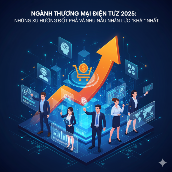 Ngành Thương mại điện tử 2025: Những Xu Hướng Đột Phá và Nhu Cầu Nhân Lực 