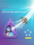 Nước giặt Hasu 6in1 công nghệ Nhật Bản 3.6 Lít – Sạch sâu, thơm lâu, mềm vải vượt trội
