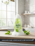 Nước rửa chén Sutiki hương Trà Xanh / Lô Hội / Chanh / Quế 750g – Sạch dầu mỡ – Dịu nhẹ cho da tay